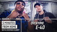 E-40 Tells Stephen Curry How He Came Up With the Sluricane | 5 Minutes from Home Overtime
