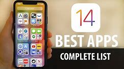 Best iOS 14 Apps - Complete List