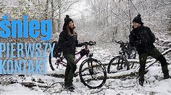 🚴🏻 Zima na Rowerze - Pierwszy Kontakt ze śniegiem - na Około