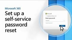 Set up self-service password reset