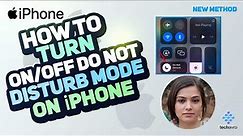 How to Turn On and Off Do Not Disturb Mode on iPhone 2023 | iPhone Tips and Tricks