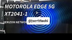 UNLOCK MOTOROLA EDGE 5G 2021 XT2041-1 VERIZON USA SIM CARRIER WITH MWORKER TOOL CREDIT SERVER.