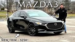 UPGRADES! -- Is the 2024 Mazda 3 Select Sport a GREAT Pick for Only $25,000??