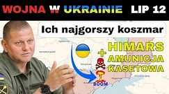 12 LIP: Ukraińcy Dokonują Dewastującego Nalotu. NAJLEPSZY ROSYJSKI GENERAŁ ZABITY | Wojna w Ukrainie