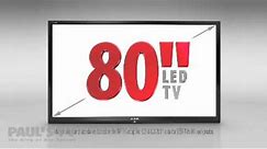Sharp 80 Inch LED TV - VIEWMONGOUS