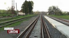 Odnowiono tory kolejowe od Chyrowa do granicy z Polską