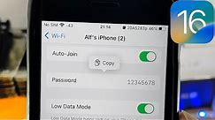 How To View Saved WiFi Password on iPhone or iPad! (No Computer/Software)