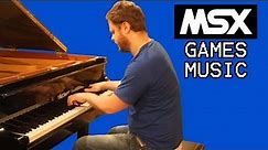 The best MSX music on piano! - Músicas dos Jogos do MSX no piano!