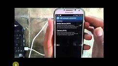 Samsung Galaxy S4 : How to move picture to computer or Laptop (Android Kitkat)