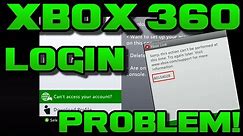 CAN'T ACCESS XBOX 360 ACCOUNT! - How To Login To Old Account On Xbox 360!