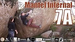 Mantel Infernal 7A | Zarzalejo Boulder | Sector La Pradera