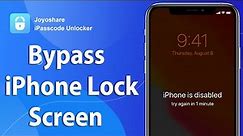 How to Bypass iPhone Lock Screen Easily [2024]