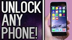 How To Carrier Unlock ANY iPhone / Android Phone To Use With Any Network!