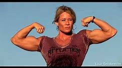Lisa Giesbrecht Massive Female Bodybuilder with 18 inch biceps