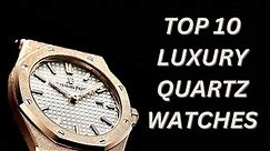 Top 10 Luxury Quartz Watches | The Luxury Watches