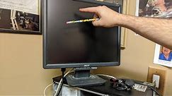 How To Get Scratches Out Of LED & LCD Computer Monitors And TVs