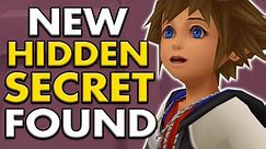 New Kingdom Hearts Hidden Secret Discovered!