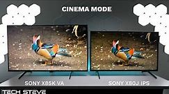 Sony X85K VS Sony X80J Live Stream