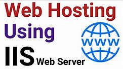 How to Publish or Host a Website using IIS Web Server