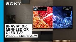 Sony | Choosing between a BRAVIA® XR Mini-LED or OLED TV