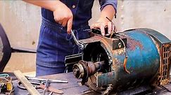 💡How To Manual Repair A Broken Old Generator (Explained) | Perfect Restoration