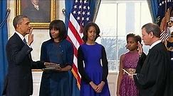 Inauguration 2013: President Obama Official Oath of Office