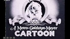 A Metro-Goldwyn-Mayer Cartoon (1942) (Jackie variant, 1941 prototype)