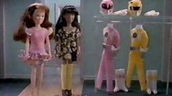 1995 Bandai Mighty Morphin Power Rangers Dolls Commercial