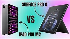 Surface Pro 9 vs iPad Pro M2 | All You Need to Know