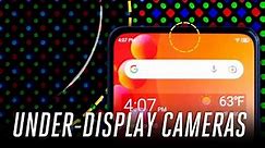 The problem with under-display cameras