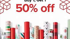 Save on Holiday Gift Wrap!