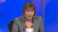 David Starkey Harriet Harman Victoria Coren fight on Question Time p2