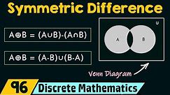 Symmetric Difference