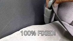 How to fix a seat belt buckle! RESULTS EVEN SHOCKED ME!