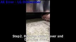 New_AE Error - LG Dishwasher - LDF series