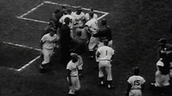 1956 WS Gm6: Robinson forces a Game 7 with walk-off