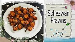 Schezwan Prawns Recipe | Schezwan Shrimp Recipe | Prawn Starter Recipe | Hrits & Jo's Kitchen