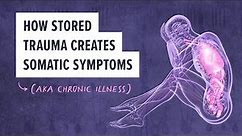 How stored trauma creates somatic symptoms (aka chronic illness)