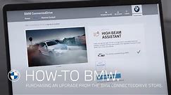 Purchase new features and functions from the BMW ConnectedDrive Store – BMW How-To