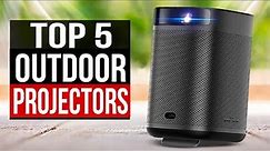 TOP 5: Best Outdoor Projector 2022
