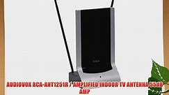 AUDIOVOX RCA-ANT1251R / AMPLIFIED INDOOR TV ANTENNA 55dB AMP