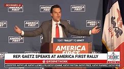 America First Rally with Rep. Gaetz and Rep. Greene in Des Moines, IA 8/19/21