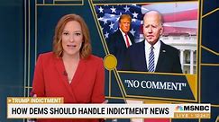 Jen Psaki tells Democrats to 'stay out' of Trump indictment news