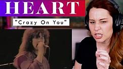 Absolutely CRAZY vocals! Heart's "Crazy On You" Live performance is analyzed by Opera Singer!