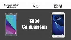 Samsung Galaxy J3 vs Galaxy J7 - Spec Comparison | H2TechVideos