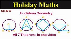 Euclidean Geometry, all 7 Theorems