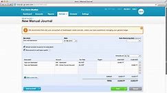 Distribution to beneficiaries in Xero accounting software