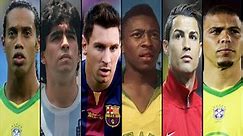 Top 10 Football Dribblers of All time • HD