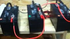 How to charge multiple batteries