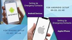 How to setup Emergency Contacts on Android and iPhone